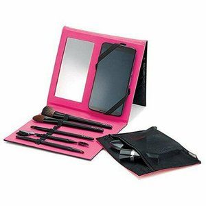 Avon Pro Makeup Artist Easel with Mirror and Brushes Holding Slots